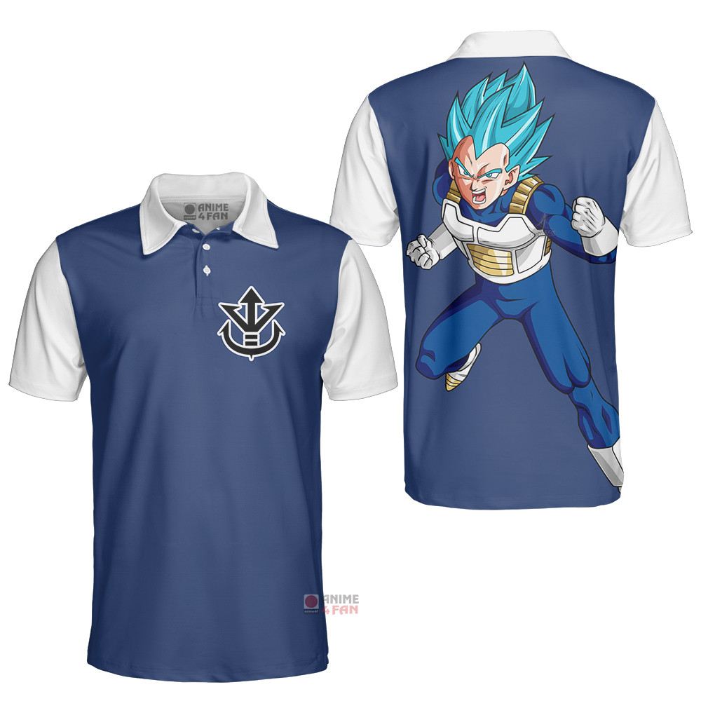 Polo Vegeta Blue – Dragon Ball Super – Image 3
