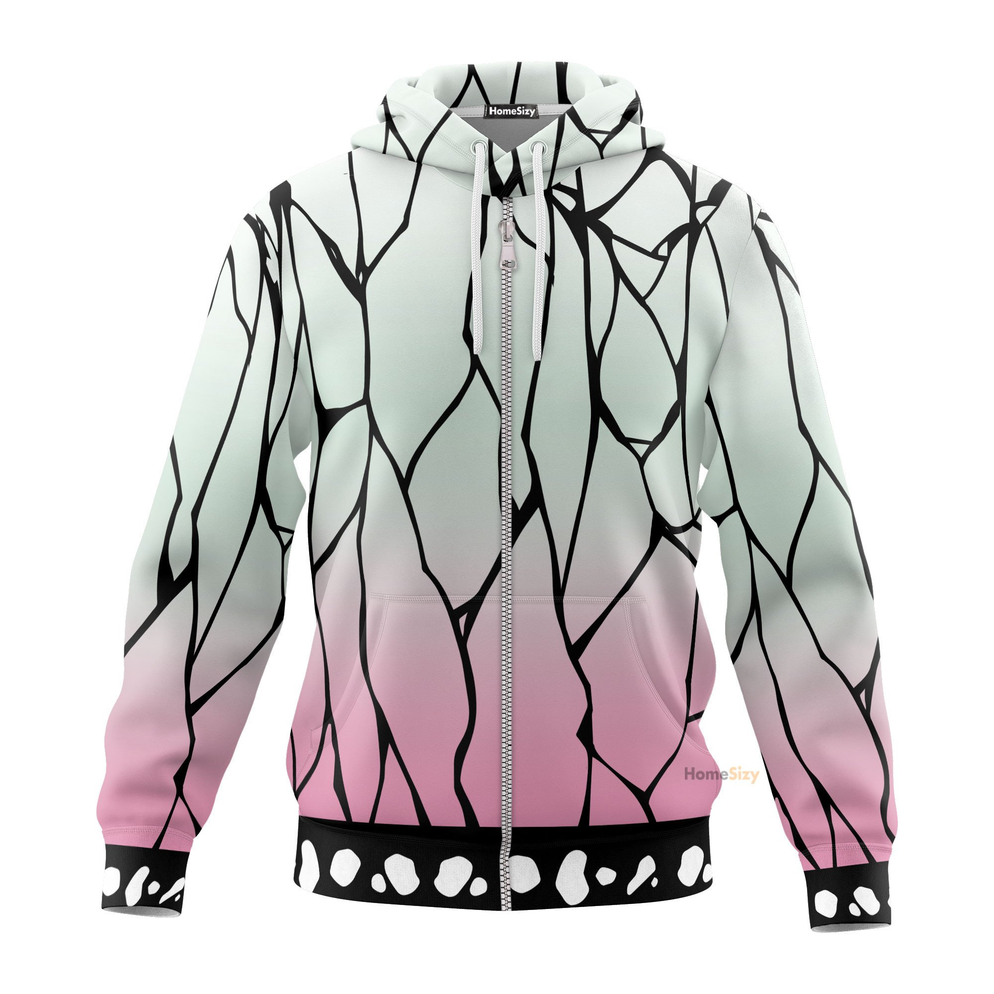 Hoodie zippé Shinobu Kocho – Demon Slayer