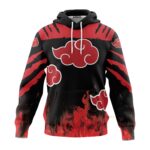 Sweat à capuche Akatsuki – Naruto Shippuden (Variante)