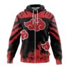 Hoodie zippé Akatsuki – Naruto Shippuden (Variante)