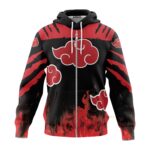 Hoodie zippé Akatsuki – Naruto Shippuden (Variante)