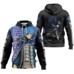 Hoodie zippé Jellal Fernandes – Fairy Tail