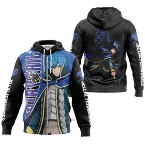 Hoodie zippé Jellal Fernandes – Fairy Tail