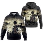 Sweat à capuche Eren Jäger (Sang Noir) – L’Attaque des Titans