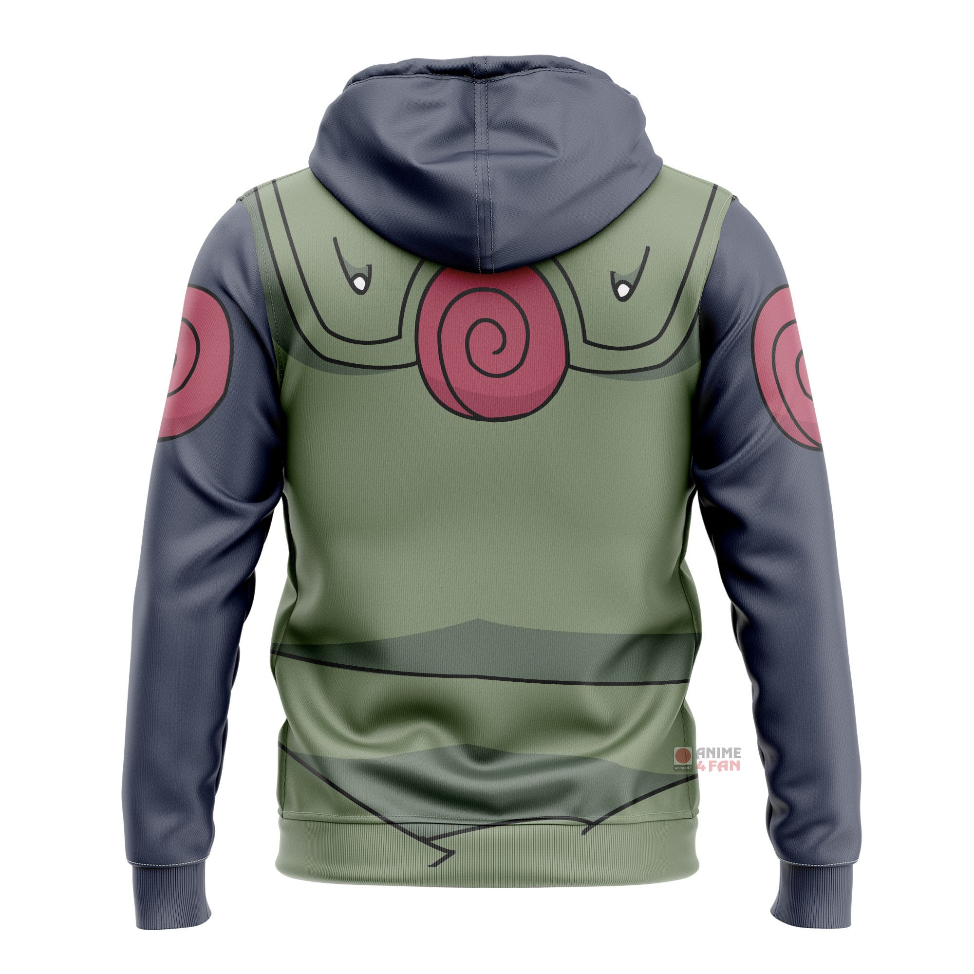 Hoodie zippé Kakashi Hatake – Naruto Shippuden – Image 2
