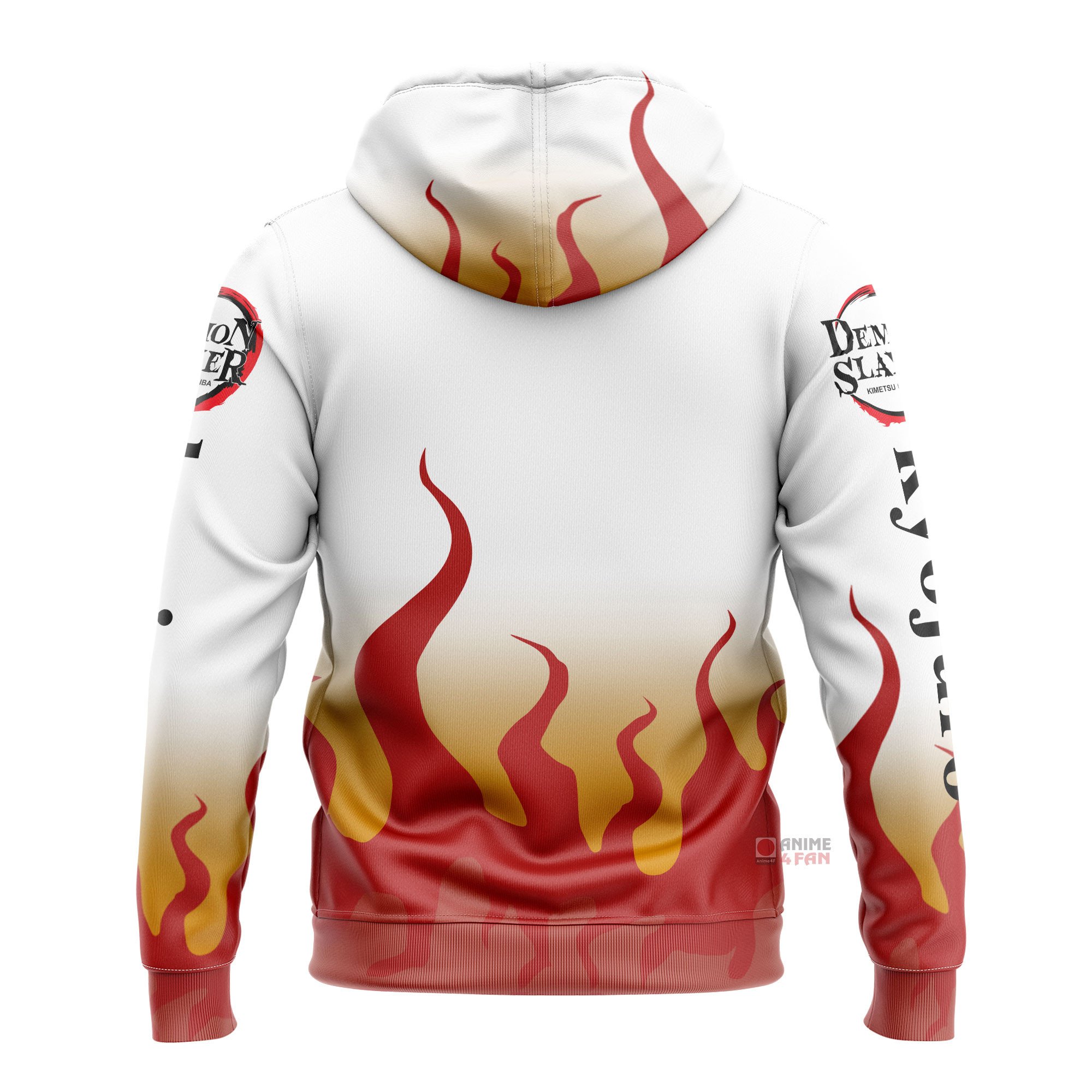 Sweat à capuche Demon Slayer Rengoku Kyojuro – Image 2