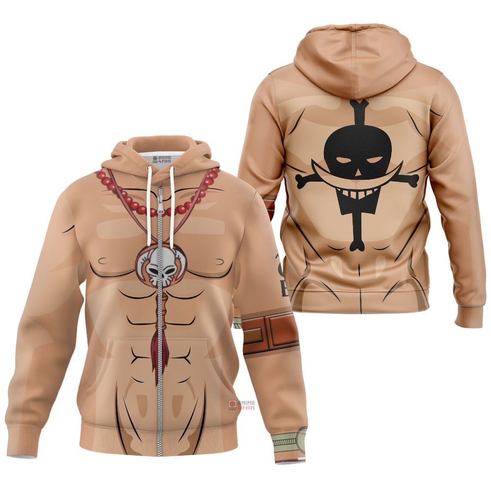 Hoodie zippé Portgas D. Ace – One Piece