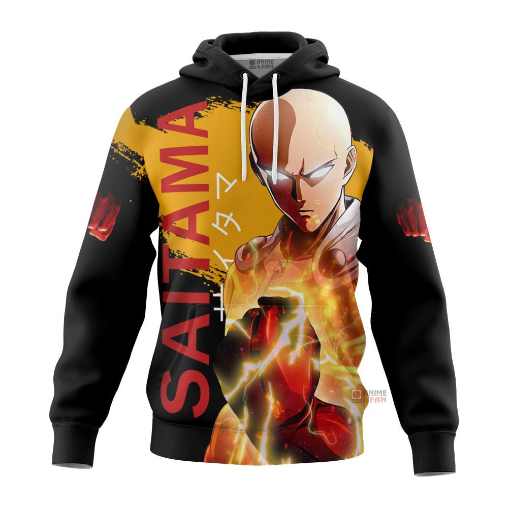 Sweat à capuche Saitama – One Punch Man