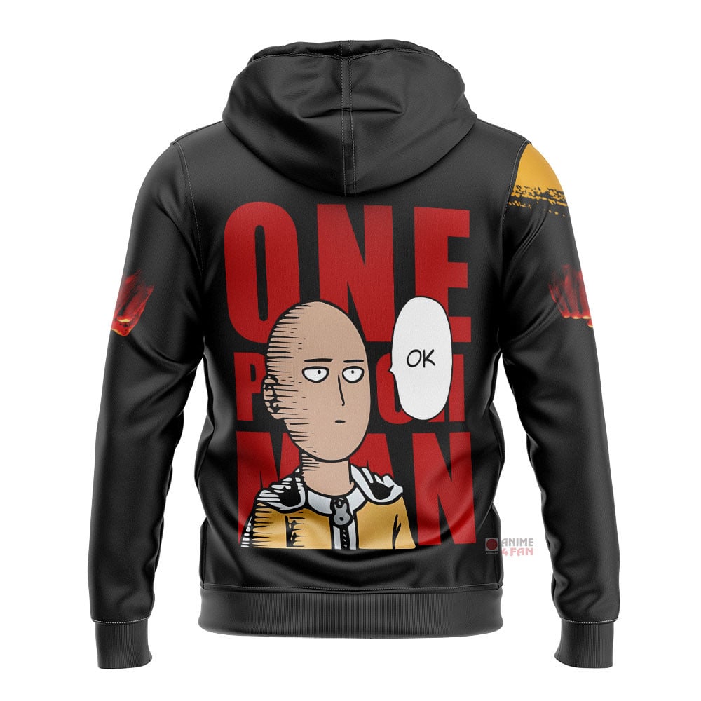 Sweat à capuche Saitama – One Punch Man – Image 2