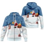 Hoodie zippé Dragon Ball Son Goku Noël