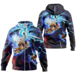 Hoodie zippé Son Goku (Ultra Instinct Puissant) – Dragon Ball