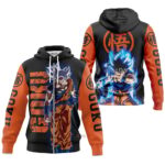 Hoodie zippé Son Goku (Ultra Instinct) – Dragon Ball