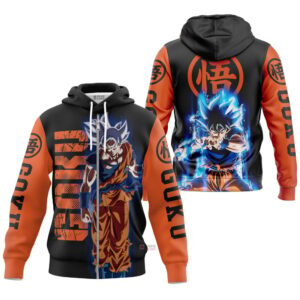 Hoodie zippé Son Goku (Ultra Instinct) – Dragon Ball