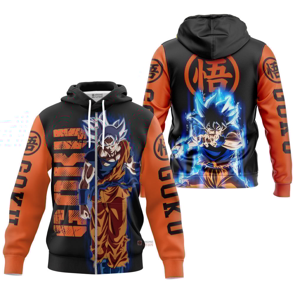 Hoodie zippé Son Goku (Ultra Instinct) – Dragon Ball