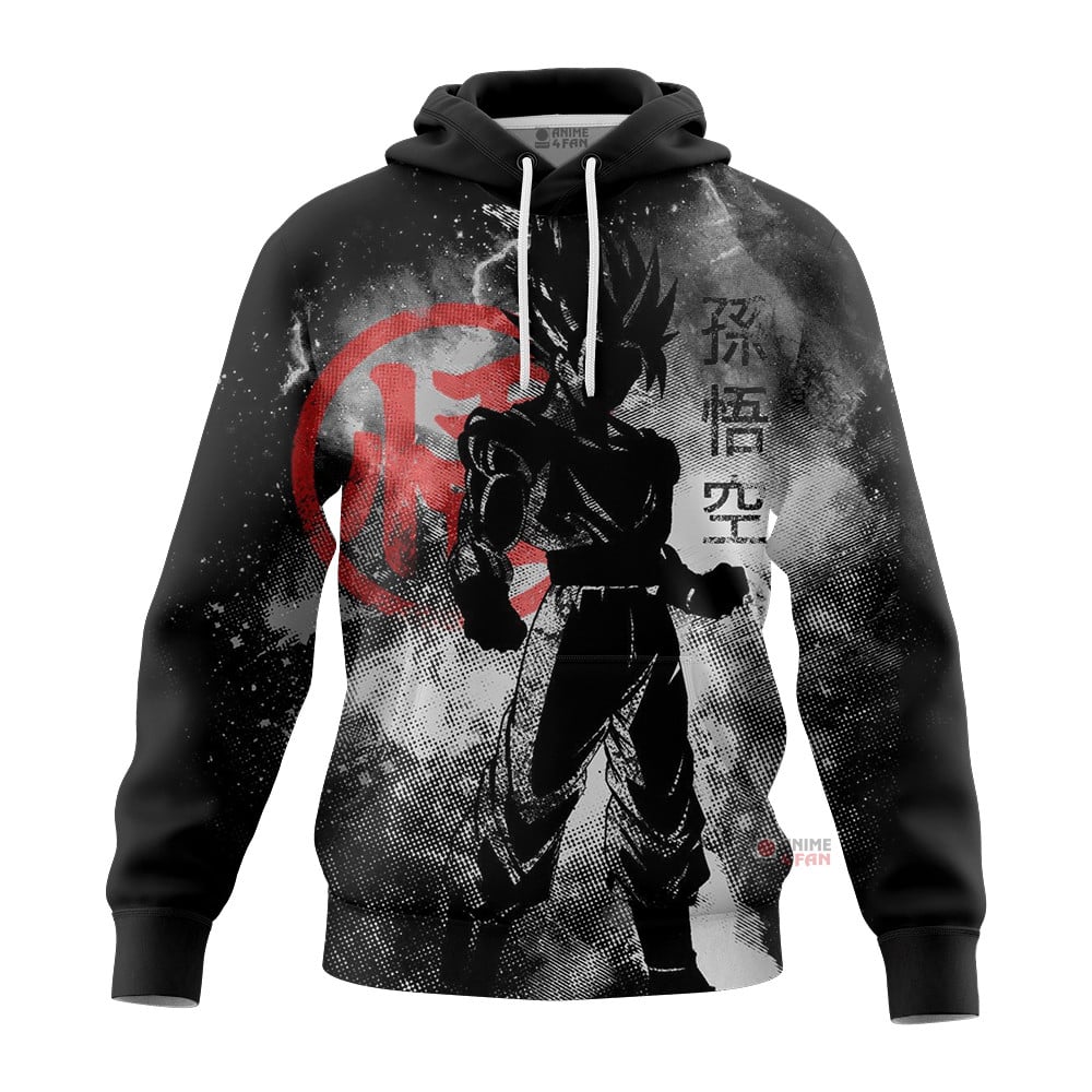 Sweat à capuche Son Goku (Ombre Noire) – Dragon Ball