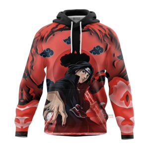 Sweat à capuche Itachi Uchiwa (Akatsuki) – Naruto Shippuden