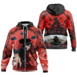 Hoodie zippé Itachi Uchiwa (Akatsuki) – Naruto Shippuden