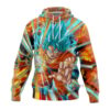 Sweat à capuche Son Goku (Super Saiyan Blue) – Dragon Ball