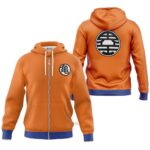 Hoodie zippé Dragon Ball Goku Kame Kai
