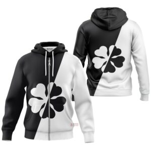 Hoodie zippé Black Clover Grimoire