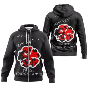Hoodie zippé Black Clover Asta Never Give Up