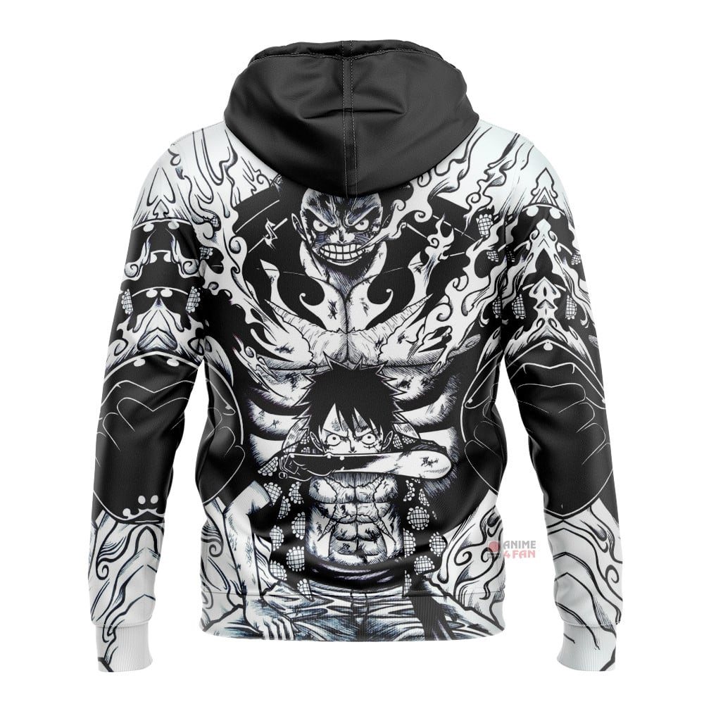Sweat à capuche One Piece Luffy Gear 4 – Image 2