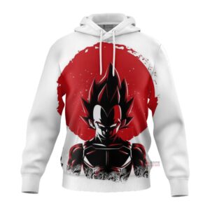 Sweat à capuche Dragon Ball Vegeta Shadow