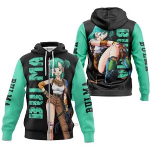 Hoodie zippé Bulma – Dragon Ball