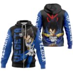 Hoodie zippé Vegeta – Dragon Ball