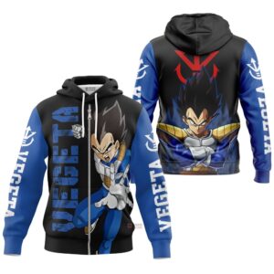 Hoodie zippé Vegeta – Dragon Ball