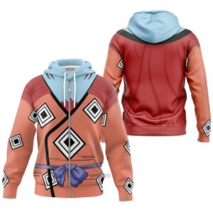 Hoodie zippé Jinbe – One Piece