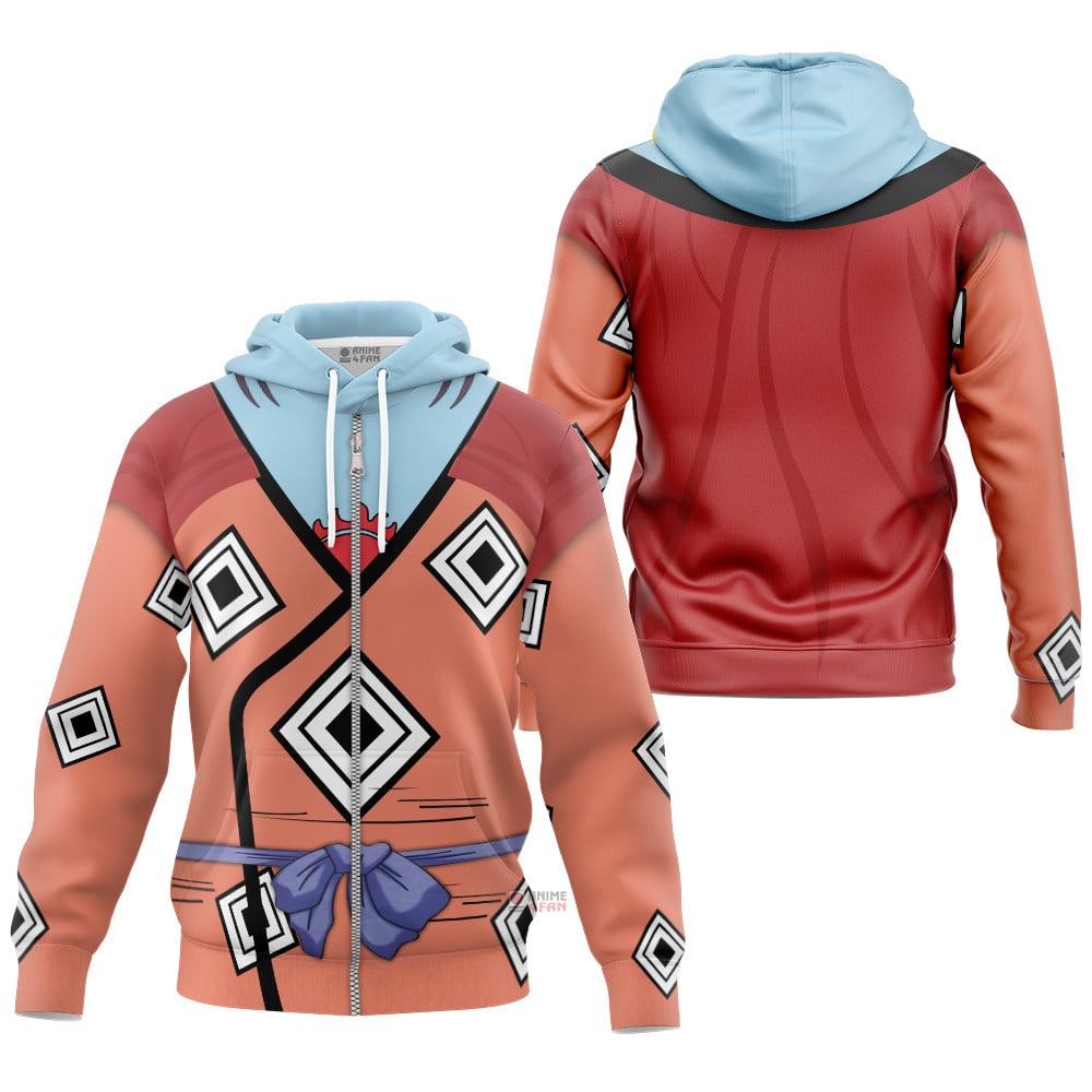 Hoodie zippé Jinbe – One Piece