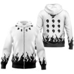 Hoodie zippé Obito Uchiwa (Mode Rikudô) – Naruto Shippuden