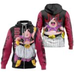 Hoodie zippé Majin Buu (Forme Fat) – Dragon Ball