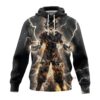 Sweat à capuche Dragon Ball Goku Thunder