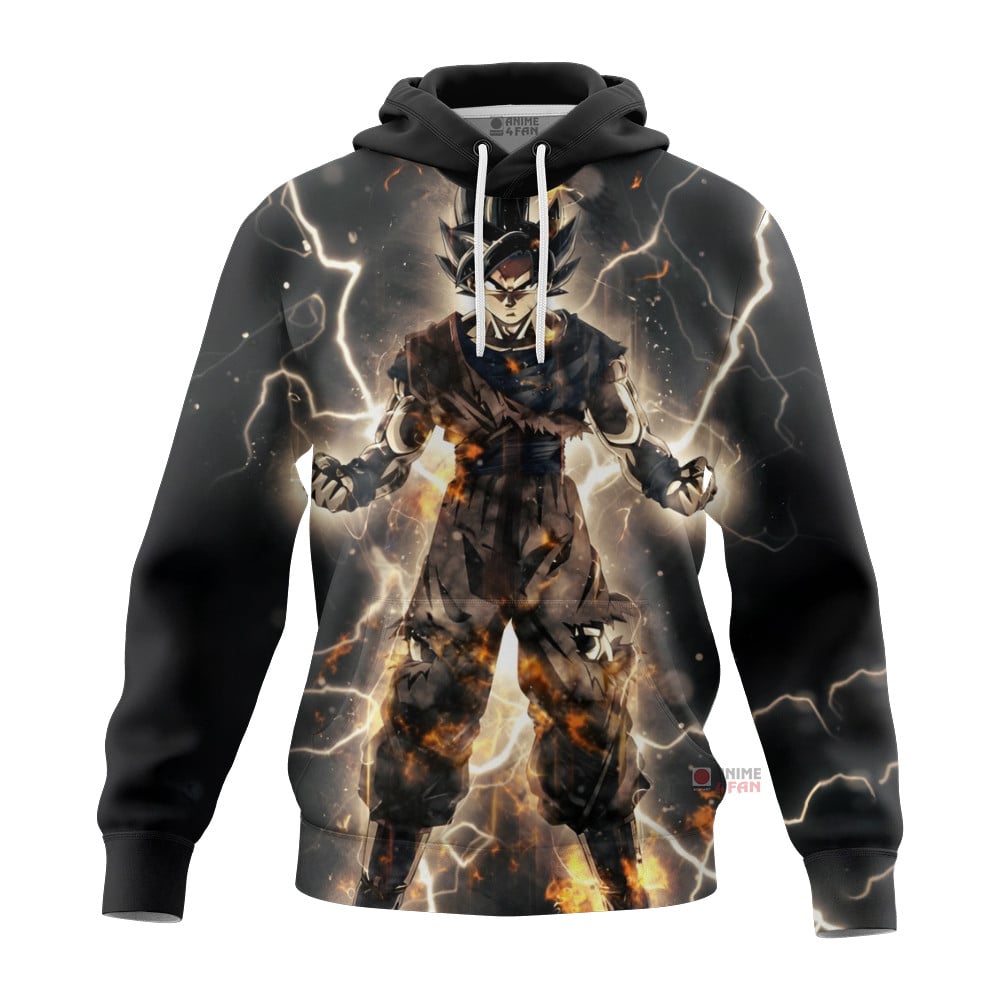 Sweat à capuche Dragon Ball Goku Thunder
