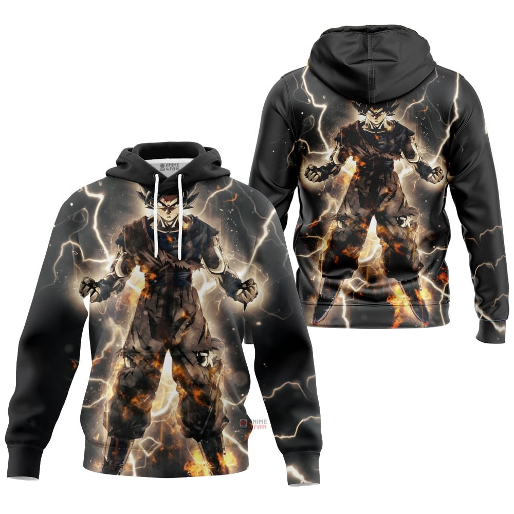 Sweat à capuche Dragon Ball Goku Thunder – Image 2
