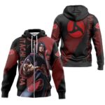 Hoodie zippé Itachi Uchiwa – Naruto Shippuden