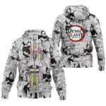 Hoodie zippé Mitsuri Kanroji – Demon Slayer