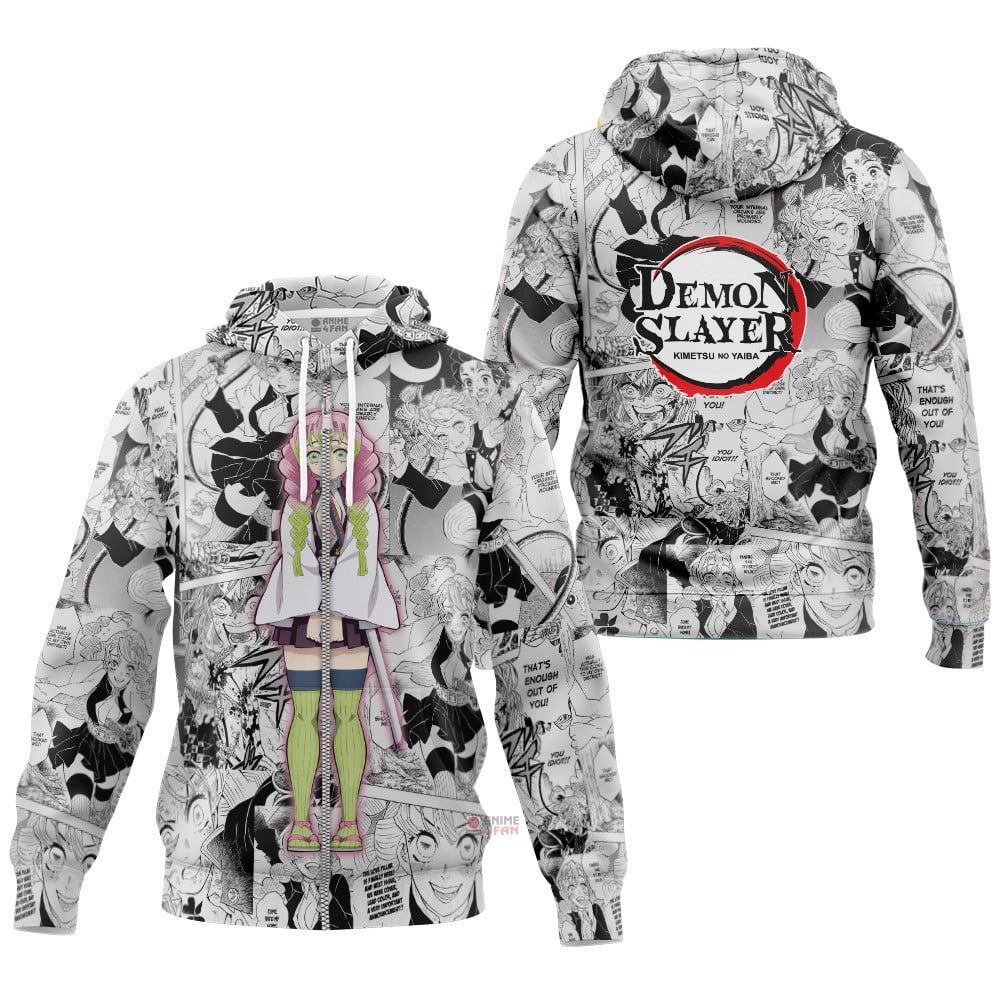 Hoodie zippé Mitsuri Kanroji – Demon Slayer