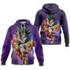 Hoodie zippé Dragon Ball Goku Toutes Formes
