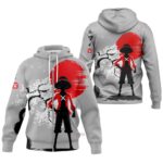 Hoodie zippé One Piece Luffy Shadow
