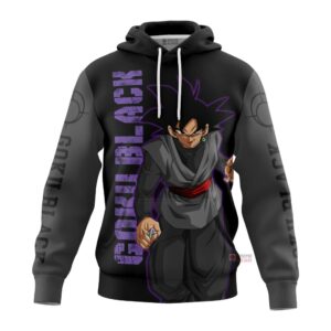 Sweat à capuche Goku Black Rosé – Dragon Ball
