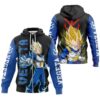 Hoodie zippé Vegeta (Super Saiyan) – Dragon Ball