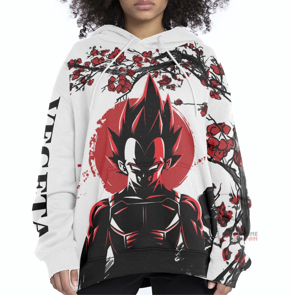 Sweat à capuche Vegeta (Prince des Saiyans) – Dragon Ball – Image 3