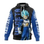 Sweat à capuche Vegeta (Super Saiyan Blue) – Dragon Ball