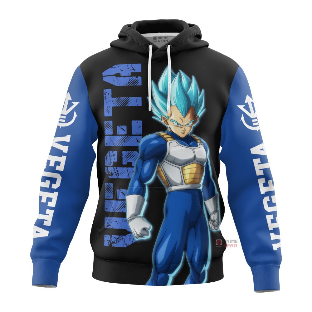 Sweat à capuche Vegeta (Super Saiyan Blue) – Dragon Ball