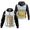Hoodie zippé Vegeta (Armure Saiyan) – Dragon Ball