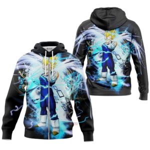 Hoodie zippé Majin Vegeta – Dragon Ball