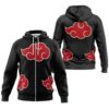 Hoodie zippé Akatsuki – Naruto Shippuden